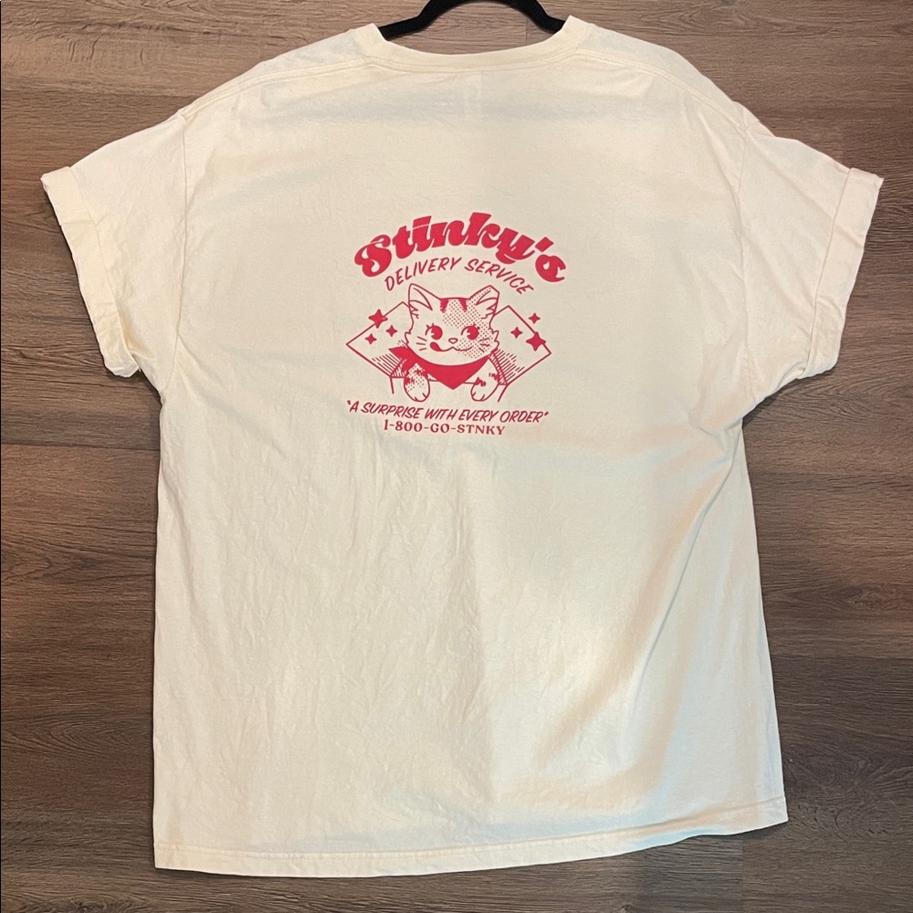 Slumptown Print Club Screenprinted Graphic T-Shirt 100% Cotton 2XL
